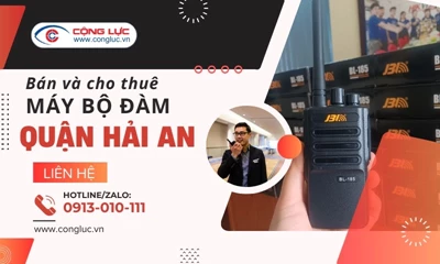 Bán Và Cho Thuê Máy Bộ Đàm Giá Rẻ Tại Quận Hải An, TP Hải Phòng